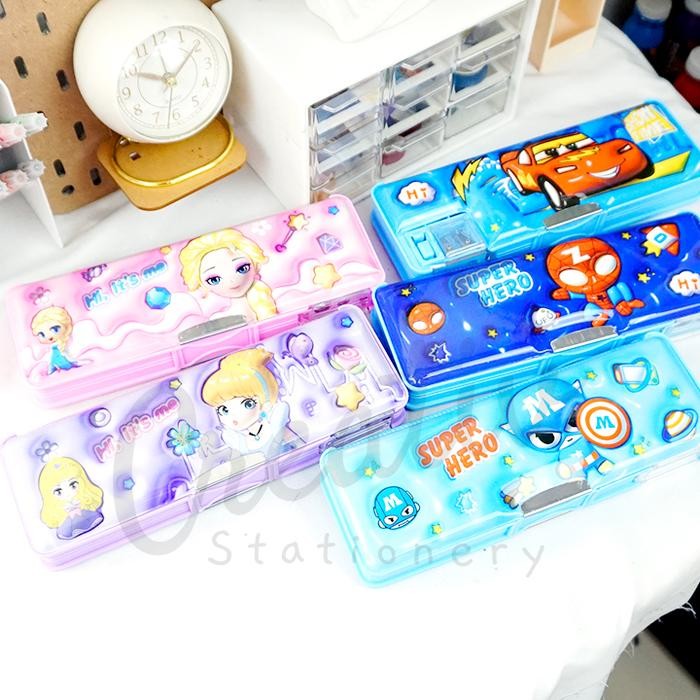 

Tempat Pensil Motif Anak Mobil Cars Pencil Case Magnet AC-2893-7