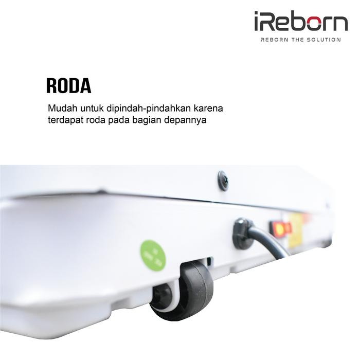 ALAT FITNESS TREADMILL ELEKTRIK IREBORN VENICE M8