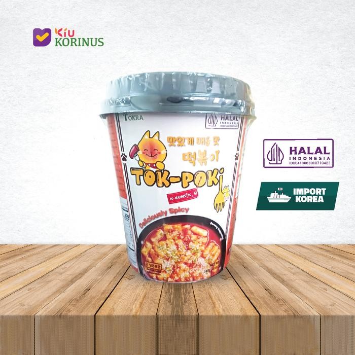 

Pilihan- K- Bunsik Tokpoki Cup 140G /Tteokbokki / Toppoki / Tok-Poki Pedas Inst