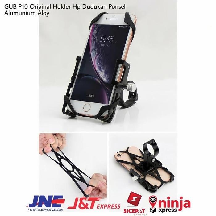 GUB P10 - Holder GUB P10 - Phone Holder HP motor GUB Alumunium Alloy
