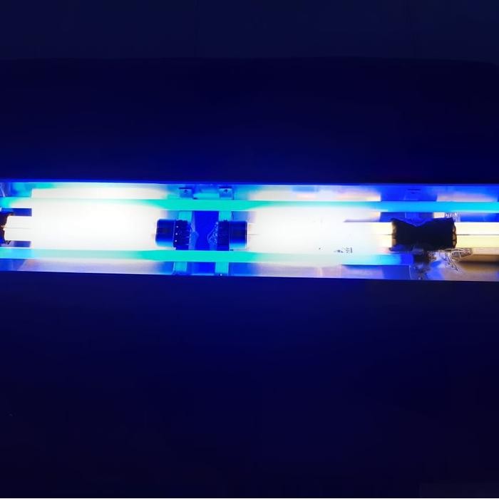 Lampu taning 2 PLL x 36w. 2 aquazonic 39w