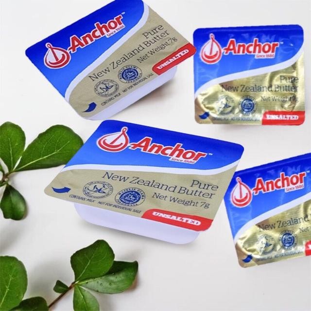 

Pilihan- Unsalted Butter Anchor Untuk Mpasi Pure New Zealand Butter 7G/ Isi 10