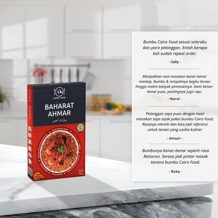 

Bumbu Baharat Ahmar - Cairo Food