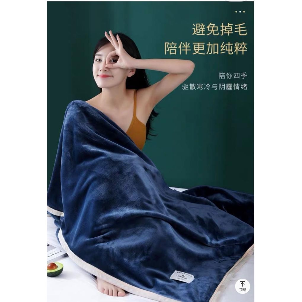 Pilihan- Selimut Polos Tebal Super Lembut 150X200 Impor Termurah Terlaris