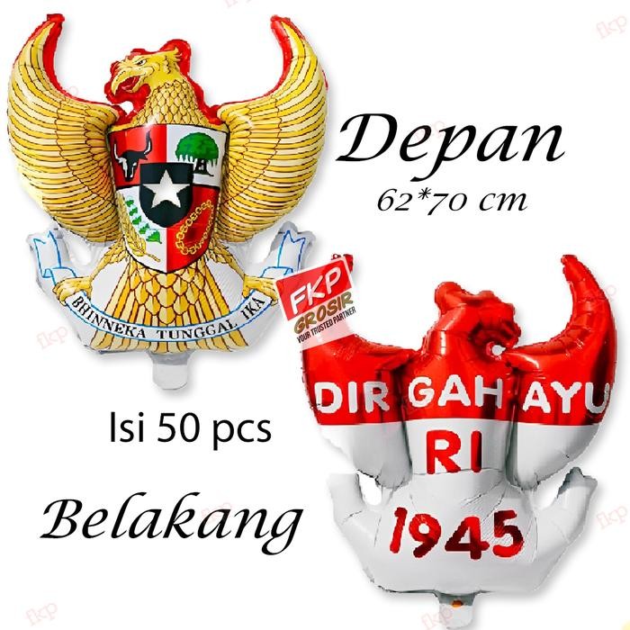 Pilihan- Grosir Balon Latex Dirgahayu / Balon Hut Ri / Balon Merah Putih / Latex Merah Putih /