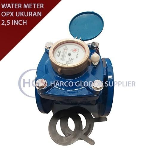 Paket Komplit Water Meter Opx 2,5 Inch / Flow Meter