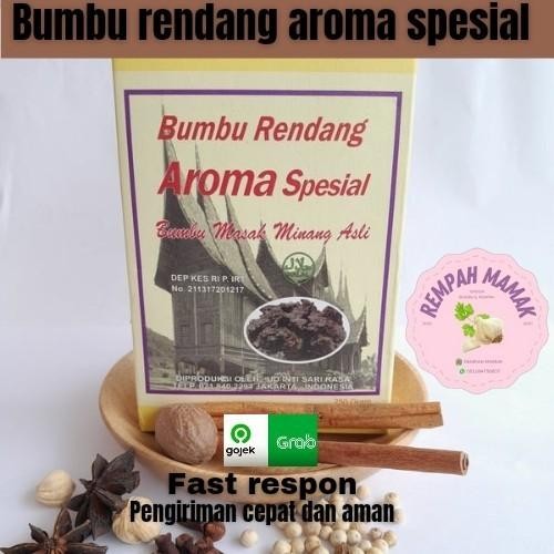 

Stok Baru Bumbu rendang aroma spesial 250gram