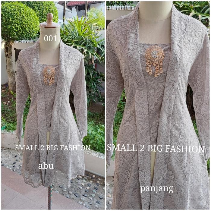kebaya panjang brukat muslim / kebaya tunik / kebaya brokat muslim