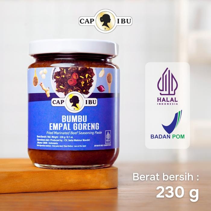 

DISKON CAP IBU Bumbu Empal Goreng 230gr READY STOCK