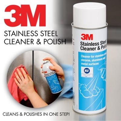 3M STAINLESS STEEL CLEANER & POLISH / CAIRAN PEMBERSIH STAINLESS