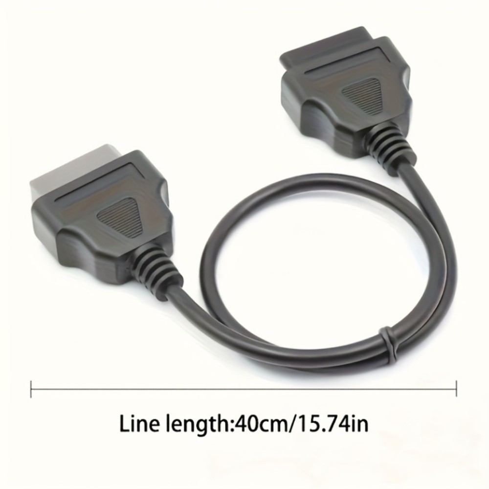 Terbaru 14Pin OBD Cable Suitable for Nissan 14 pin to 16 pin OBD2 Extension Adapter Cable Works on 1