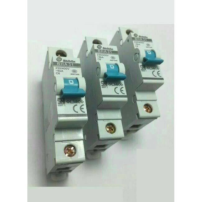 shihlin MCB BHA-31C 1phase 2-40A/mcb SNI 6ka shihlin