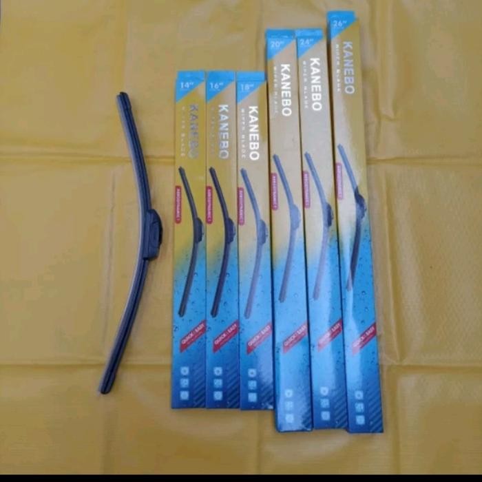 Kanebo Wiper Blade Frameless / Karet Pembersih Kaca Mobil - Original