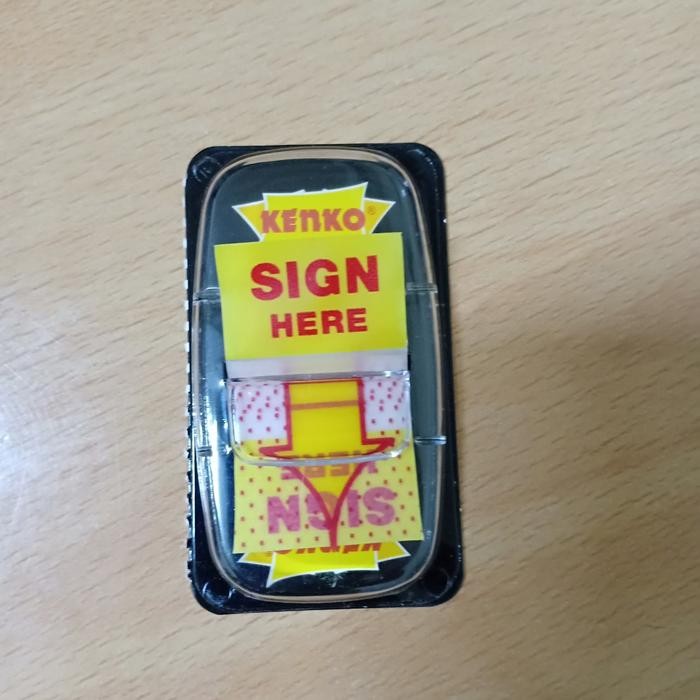 

New sign here index kenko