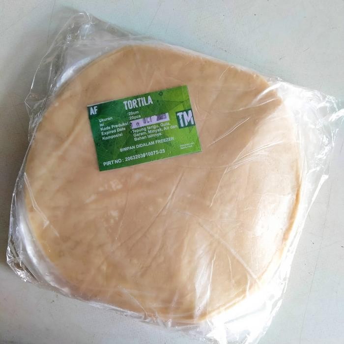 

Stok Baru AF TORTILLA kulit kebab 20cm isi 20