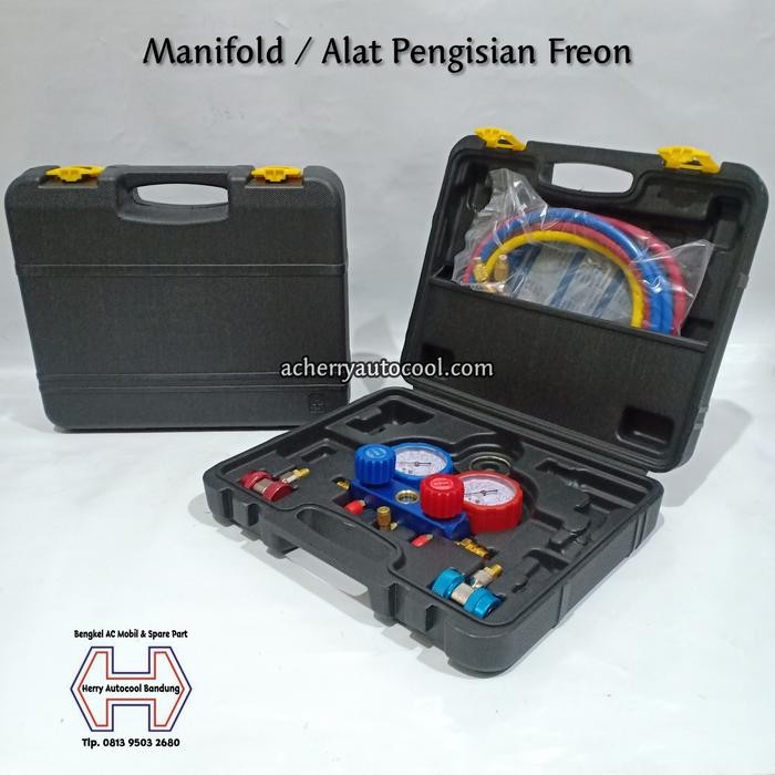 Manifold / Alat Isi Freon Ac Mobil