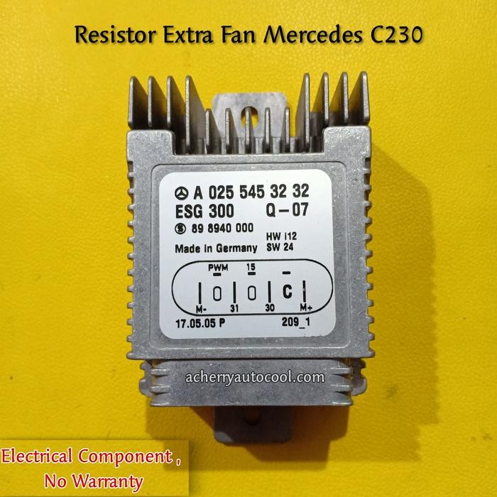 Resistor Extra Fan Mercedes C230 Original