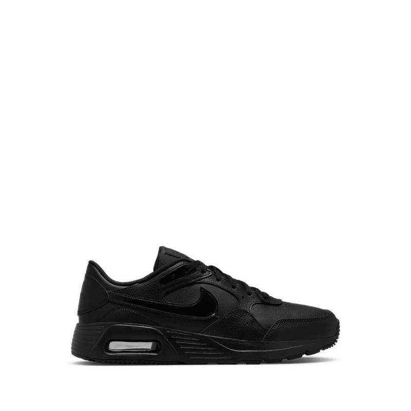 SEPATU ORI NIKE AIR MAX SC LEATHER BLACK ( NIKDH9636001 ) ORIGINAL RESMI 100%