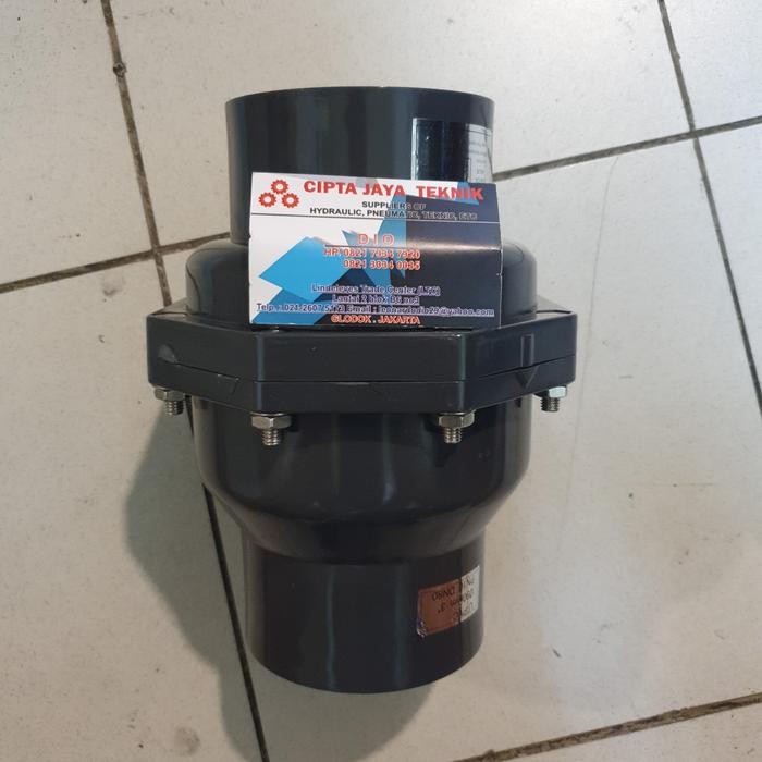 swing check valve pvc 3" inch