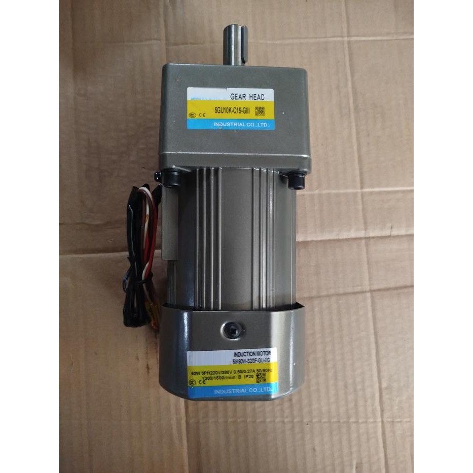 AC motor gearbox 380V 60W Variable 3 Phase "ANTSGEAR"