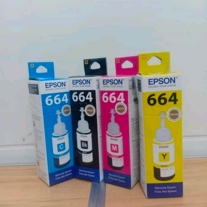 

Bentley - Tinta Epson 664 Original L100/L110/L120 L200/L210/L220 L300/L310 Black Yellow