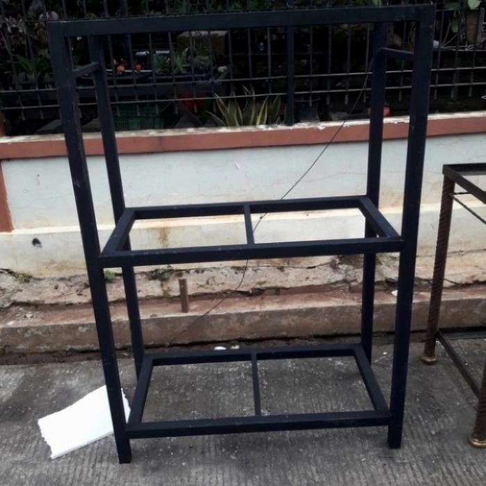 Custom rak 70x40x160 cm 3 susun besi holo 4x4 dan aquarium 70x40x50 f