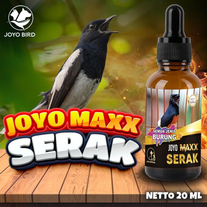 OBAT BURUNG SERAK TENGGOROKAN SERAK SUARA SERAK MENGEMBALIKAN SUARA SERAK MAXX ANTI SERAK 20ML