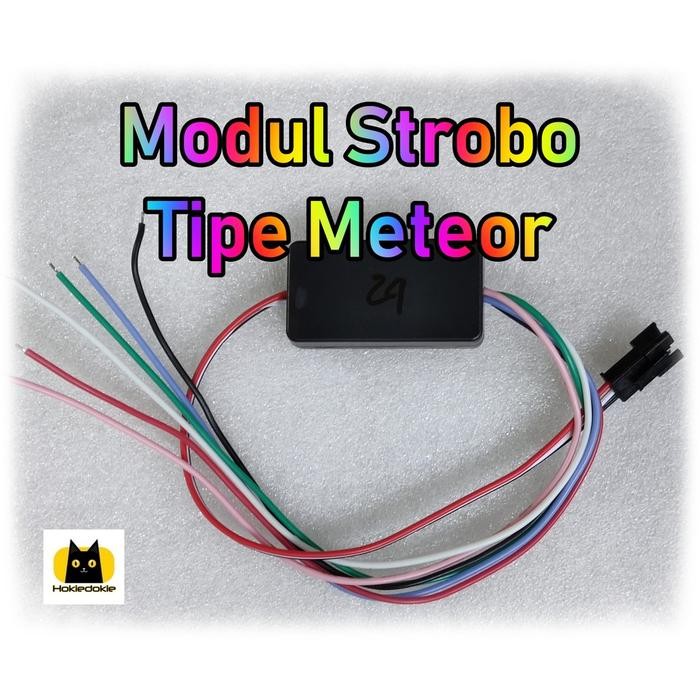 New Modul Controller Strobo ws2811 LED RGB tipe Meteor 12v