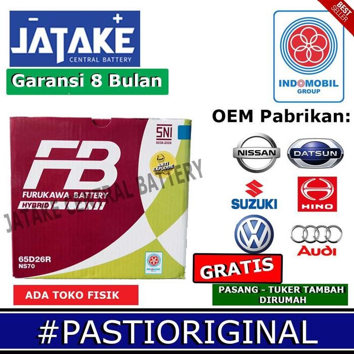 Aki Basah Mobil Ns70 Furukawa Battery Fb Hybrid