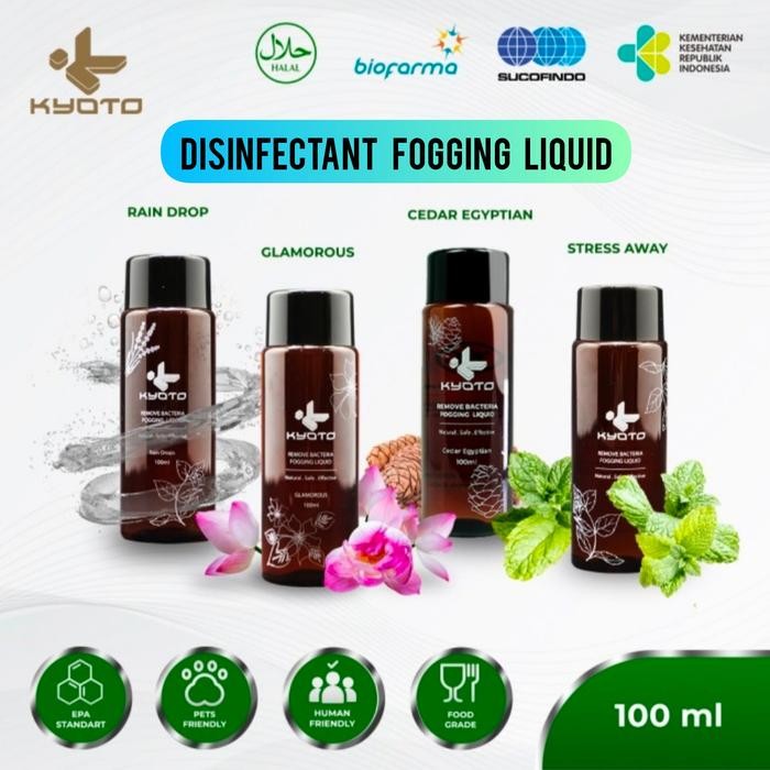 Cairan Fogging Disinfektan Kyoto Food Grade Original