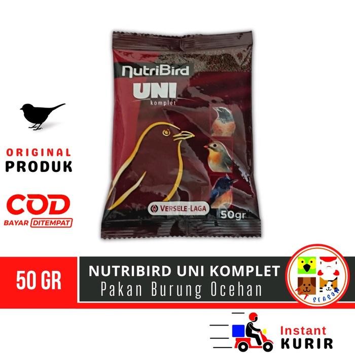 Phoenix Aviary - Pakan Pleci Nutribird Uni Komplet Sachet