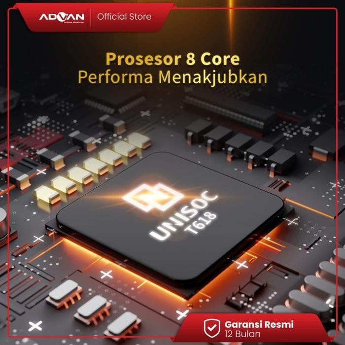 HVHP  Advan Tab Vx - 8Gb 128Gb (8/128) Tablet 10" T618 - New Original Resmi