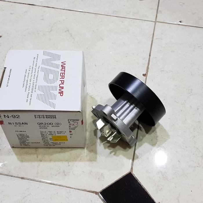 Water Pump Nissan Xtrail/Serena'04-ON