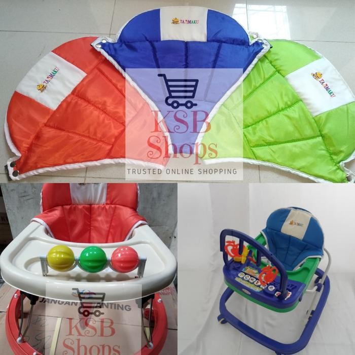 [KSB] Kasuran Kain Jok Busa Tajimaku Baby Walker Tajimaku Original New