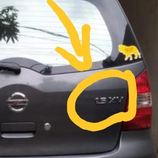 Ready Emblem Type XV Nissan Grand Livina