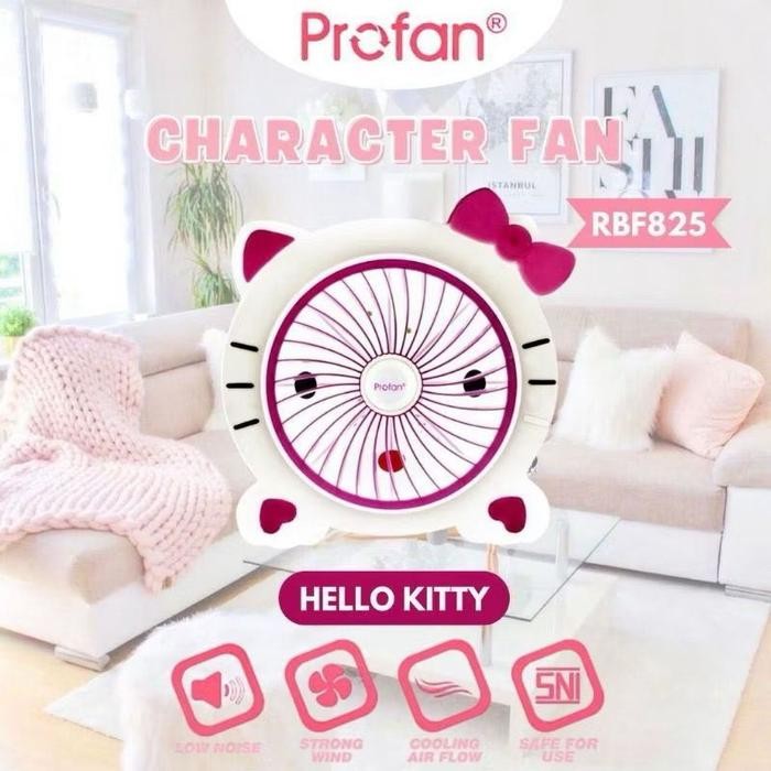ORI ORIGINAL KIPAS ANGIN KARAKTER HELLO KITTY PROFAN KIPAS ANGIN KECIL UNTUK MEJA KIPAS ANGIN MINI 8