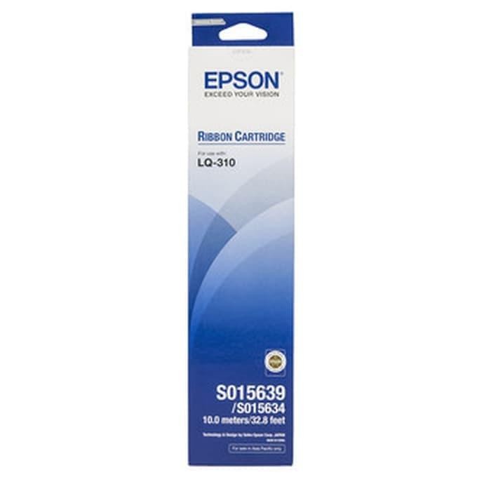 m8lx- Pita Epson Lq310 S015639 Original - Epson Ribbon Cartridge Resmi Ribb