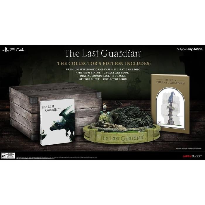 IS The last Guardian Collector Edition Region 3 - PS4