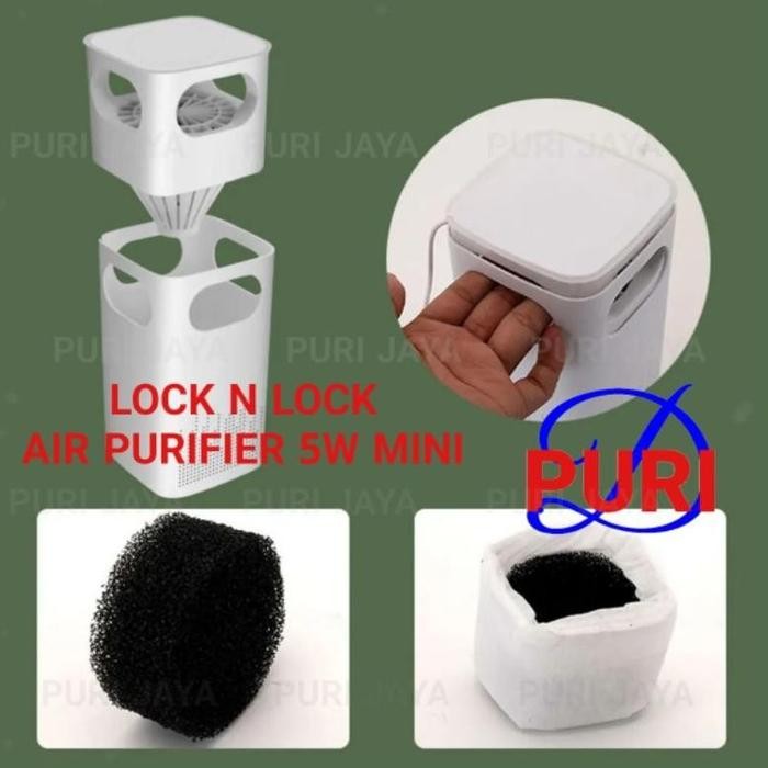 MINI AIR PURIFIER PORTABLE LOCKNLOCK ENP166WHT - Pembersih Udara