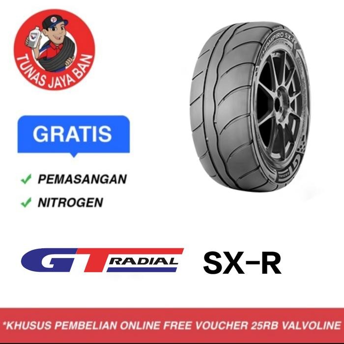 Ban GT Radial Champiro SX-R 195/50 R15 Toko Surabaya 195 50 15