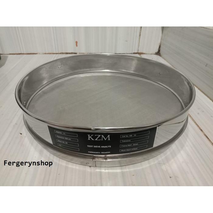 Sieve Test Mesh 5 (4.00Mm ) Ayakan Stainless Mesh 5 Diameter 30 Cm