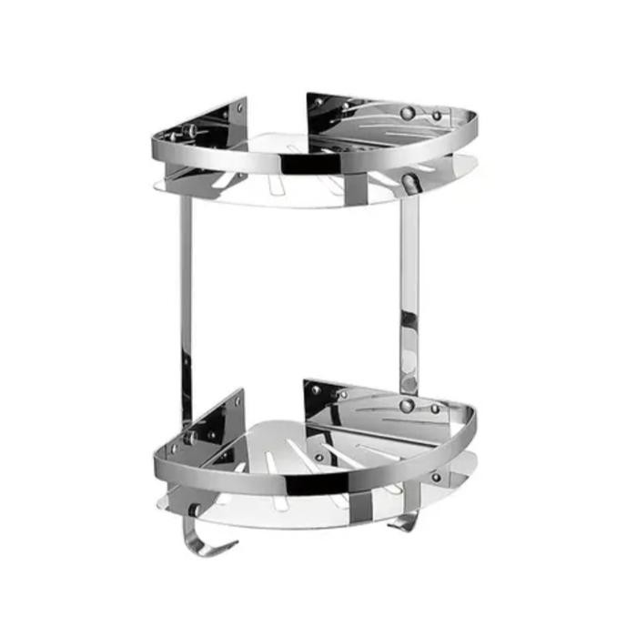 Rak Kamar Mandi Stainless Steel Rak Sudut Kamar Mandi Stainless Steel