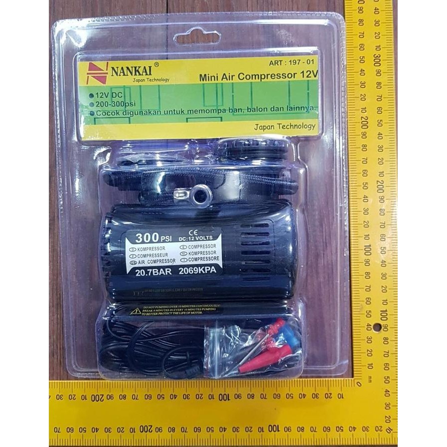 Ready Mini Air Compressor / Pompa Angin Mobil Kenmaster