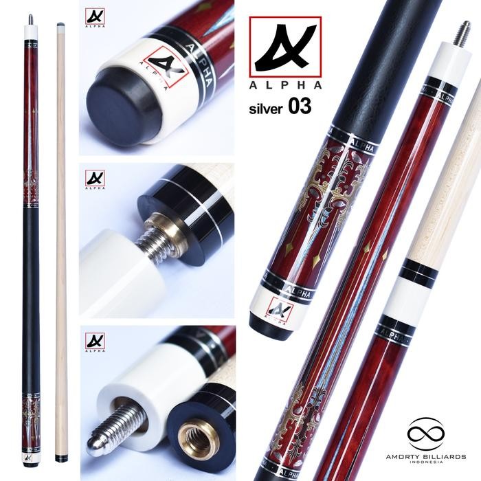 Alpha Cue Silver / Stik Play Billiard