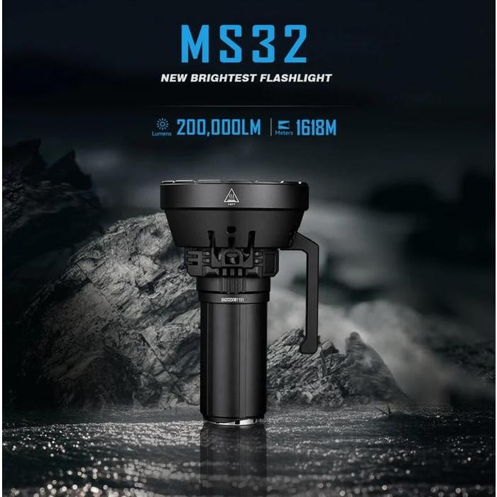 IMALENT MS32 Brightest 200,000 Lumens Flashlight