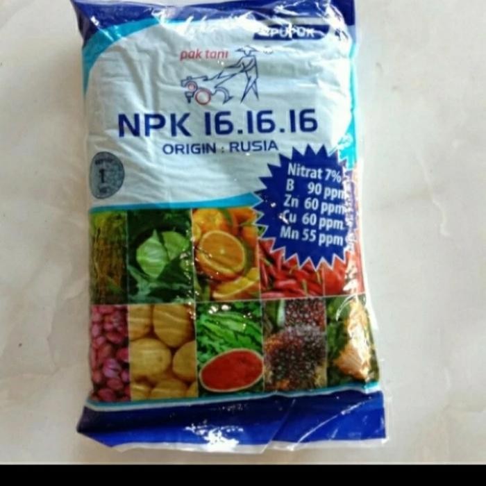 Pupuk NPK 161616 pembuahan dan pembungaan