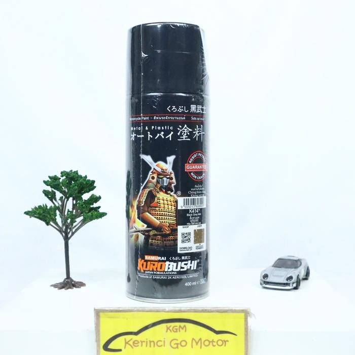 Jual Samurai Paint - Black Grey Met - K414*