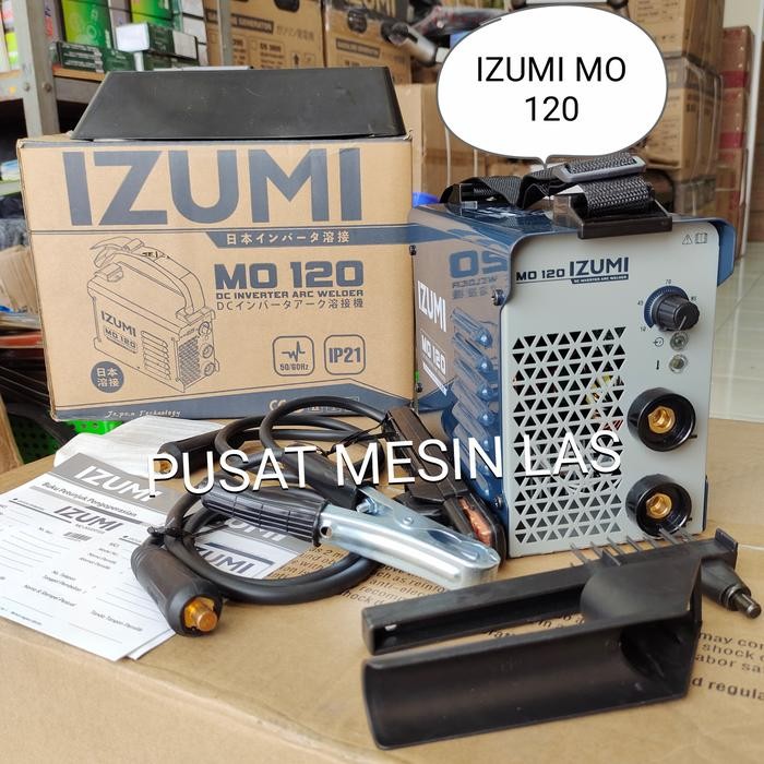 Stok Terbatas Mesin Las Izumi Mo 120 / Trafo Las Izumi Mo 120 / Izumi Mo120 Inverter Terlariss 