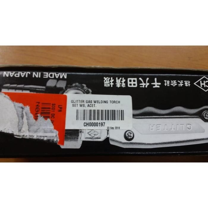 Paling Laris Chiyoda Glitter Gas Welding Torch Set Ws, Acetylene Terlariss 