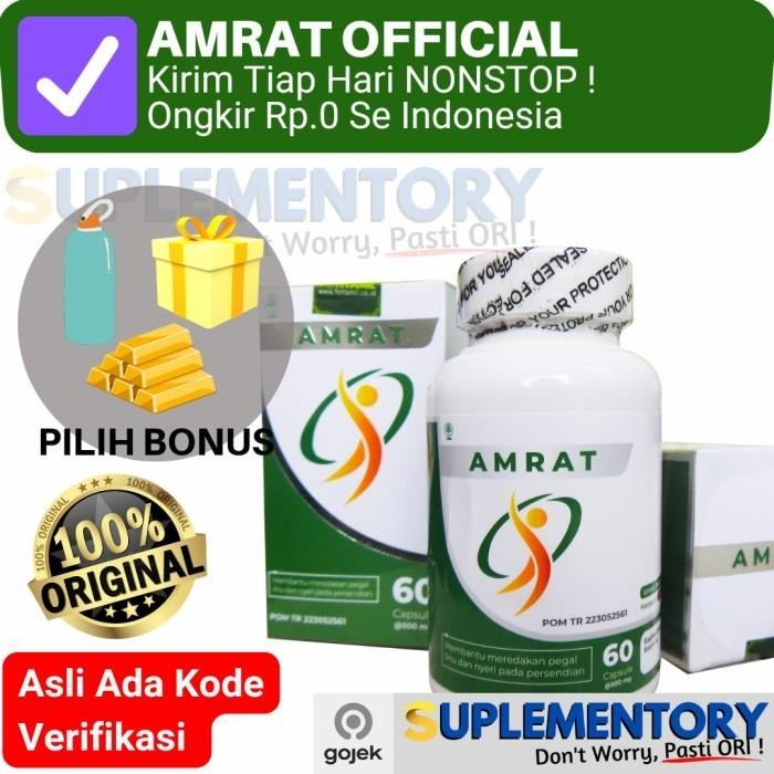 skig- Amrat Kapsul Obat Herbal Osteoarthritis Nyeri Radang Sendi Ngilu Paten